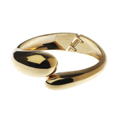 Fashion Gold Tone Cuff Bangle