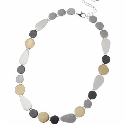 3 Tone Necklace. Fashion Jewellery