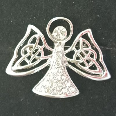 Filigree Angel Brooch
