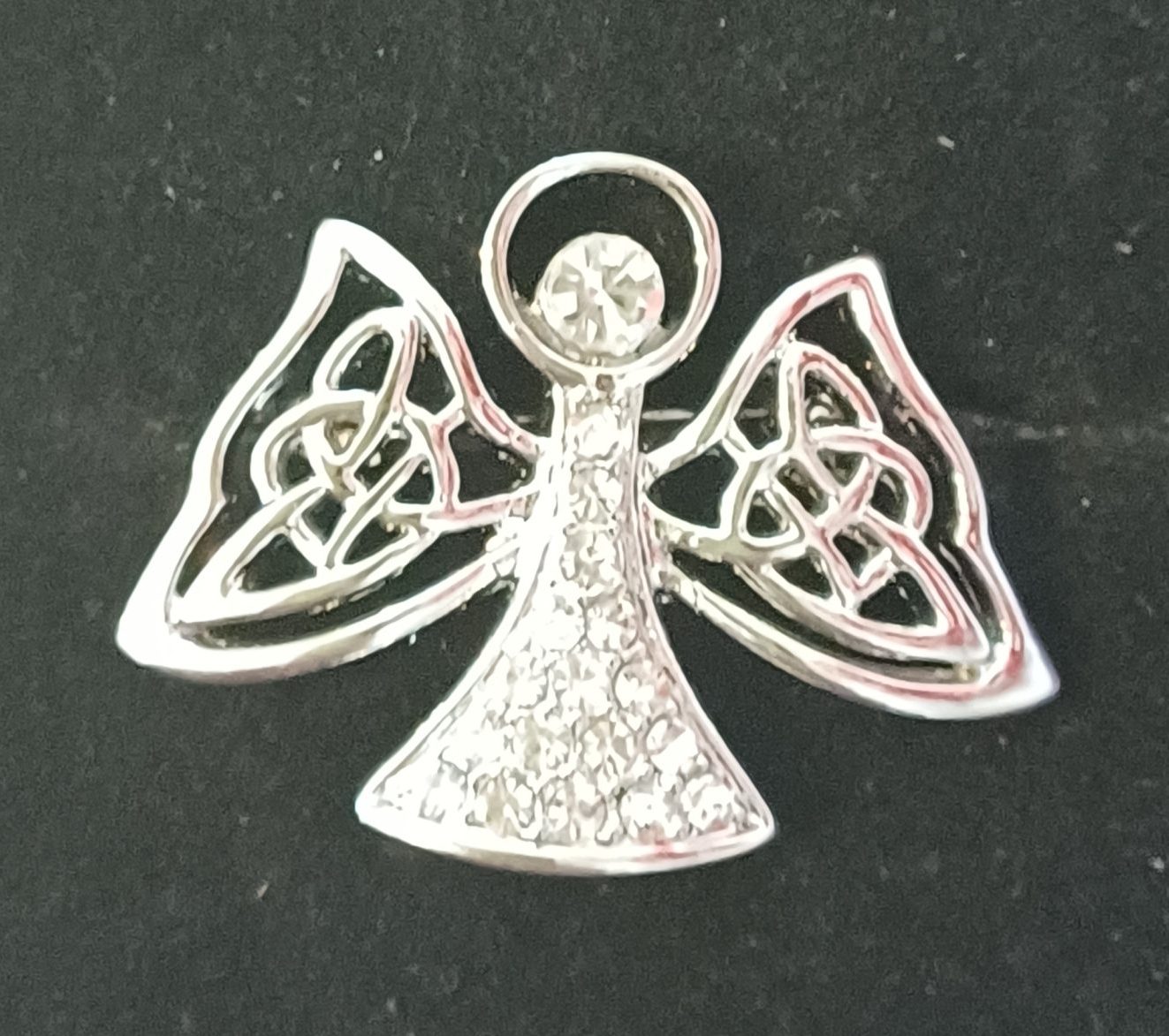 Filigree Angel Brooch