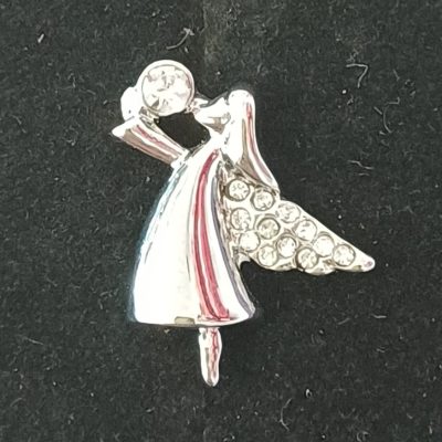 Silver Angel Pin