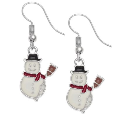 Snowman Earrings