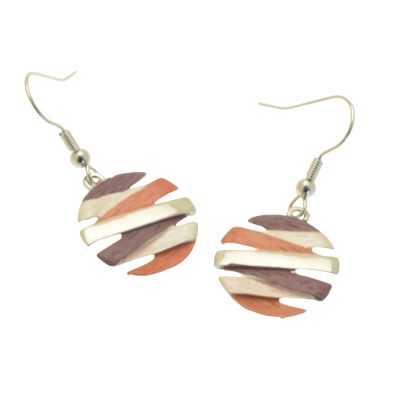 Autumnal Weave Drop Earrings