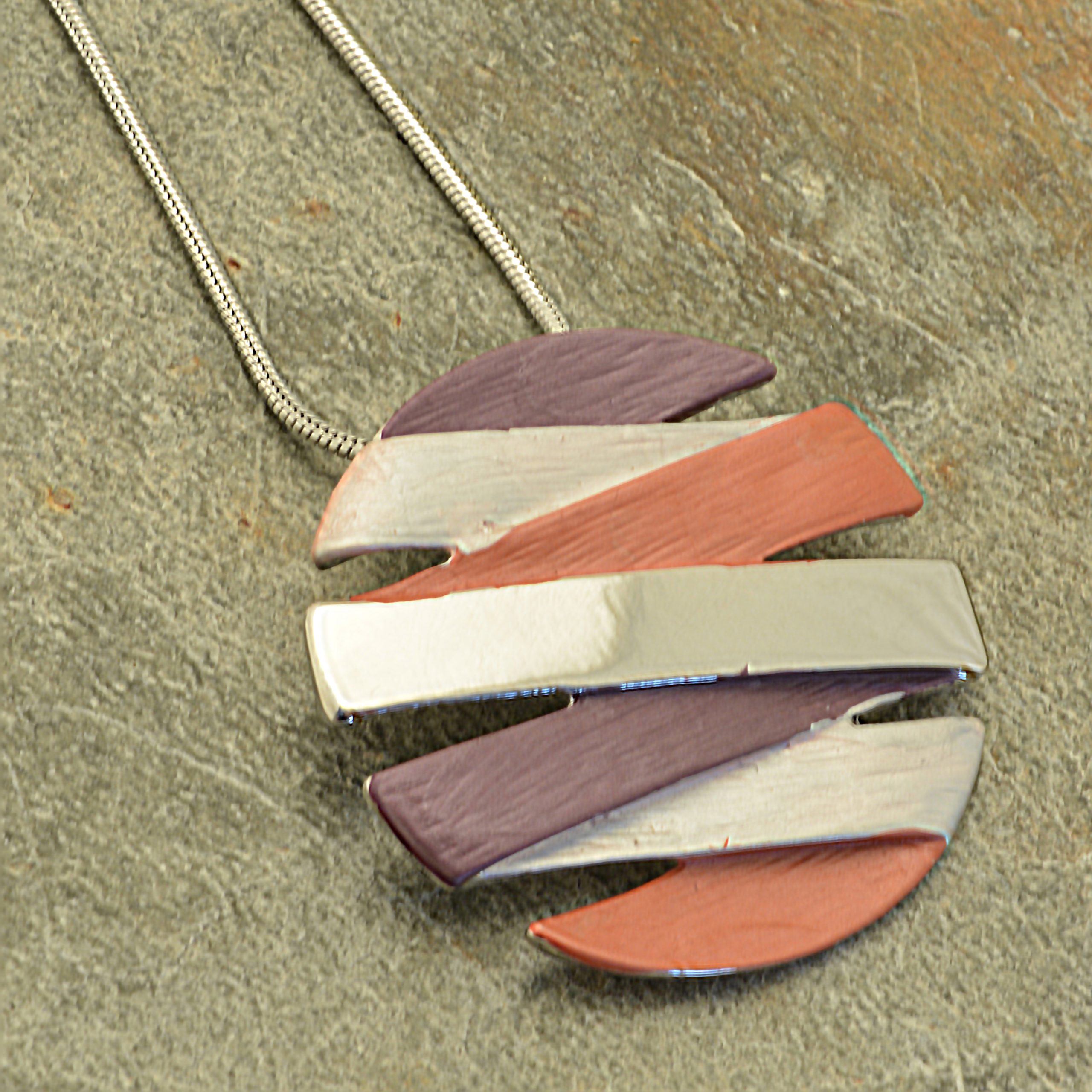 Autumnal weave necklace - Image 2