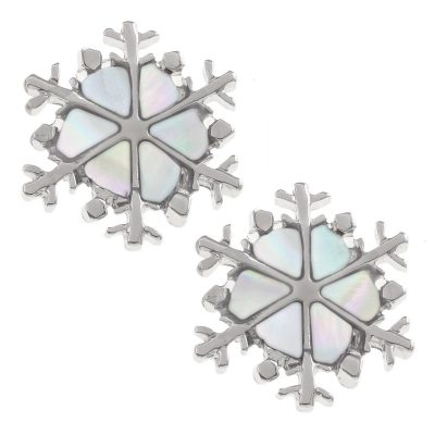 Snowflake Stud Earrings
