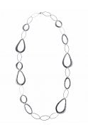Chic Hammered Link Necklace